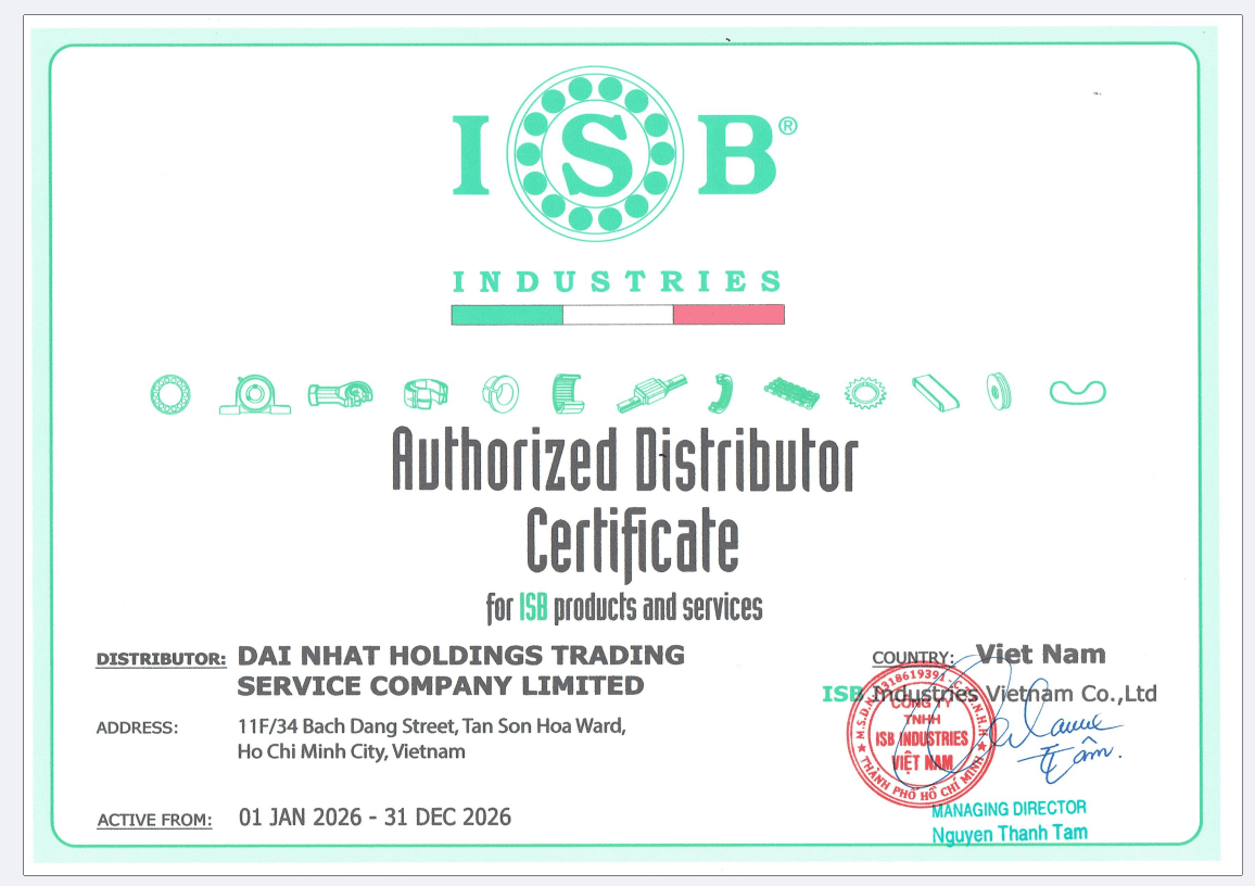 Dai Nhat Holdings Becomes Official Authorized Distributor of ISB Industries in Vietnam